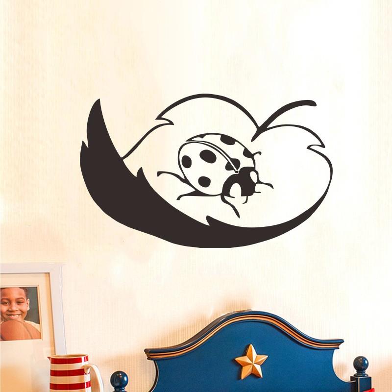 ウォールステッカー 壁紙 雑貨 インテリア Diy てんとう虫 昆虫 おしゃれ 取り外し可能 防水 防汚 防油 Zak おとりよせ Com 通販 Yahoo ショッピング