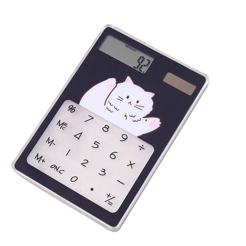 小型電卓 猫 ねこ イラスト スケルトン カードタイプ ソーラーパネル 卓上電卓 事務用品 かわいい 文房具 ステーショナリー Zak おとりよせ Com 通販 Yahoo ショッピング