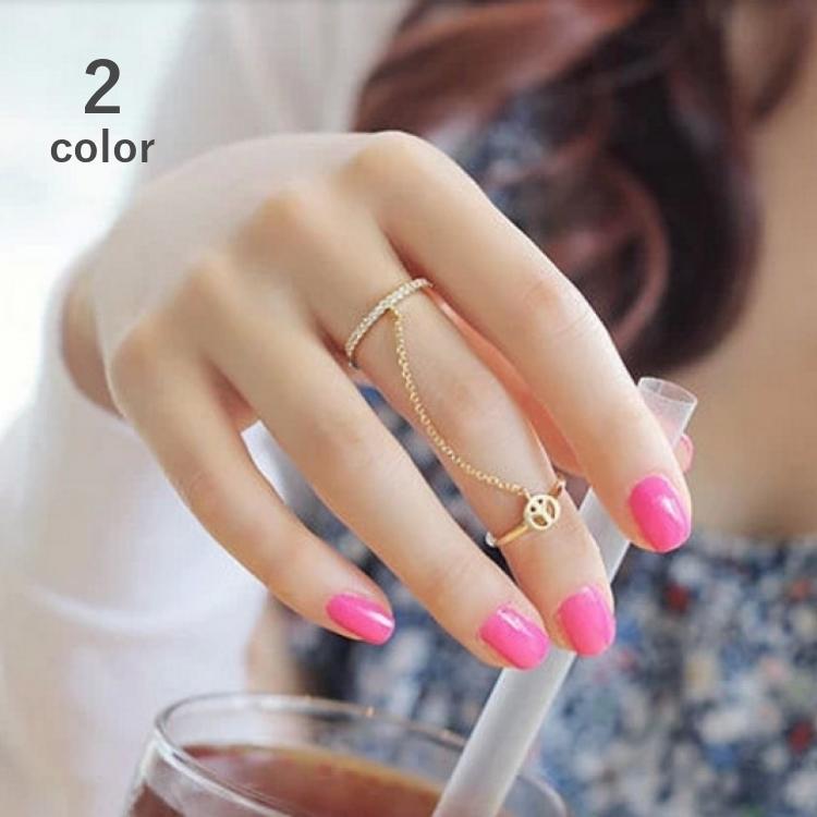 指輪 リング ダブルチェーンリング アクセサリー シンプル おしゃれ レディース 小物 ギフト プレゼント Zak おとりよせ Com 通販 Yahoo ショッピング