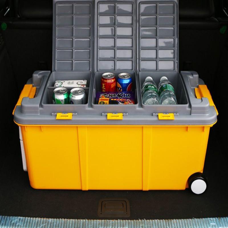 売り尽 即納 ゲリラsale キャスター付き収納ボックス コンテナボックス 取っ手付き 大容量 75l ドリンク 飲み物 洗車道具入れ 大型商品 多目的 多用途 アウトドア キャンプ コロコロ 便利 収納たくさん 収納 道具入れ 持ち運び楽 1170 スポーツ アウトドア