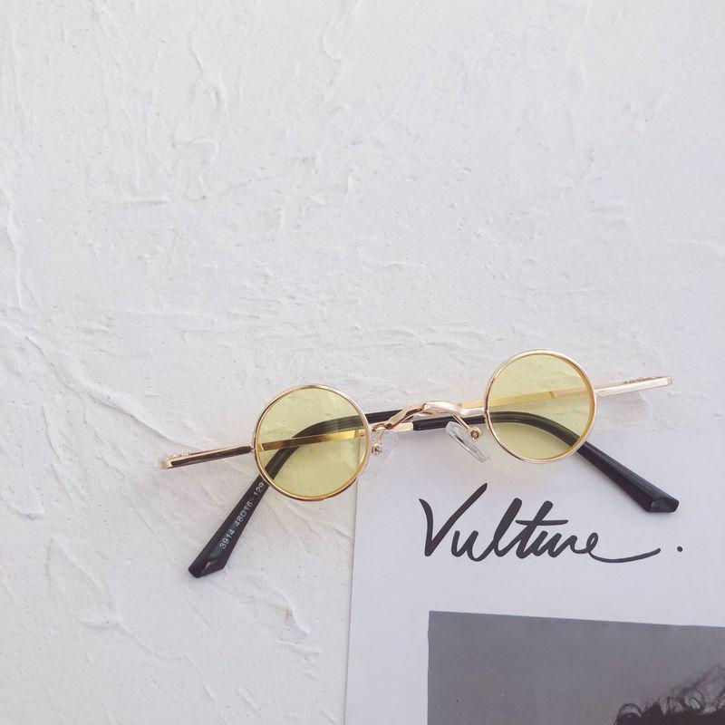 サングラス キッズ 子供用 男の子 女の子 丸メガネ カラーレンズ ラウンド型 Uv400 色付き 細フレーム 紫外線対策 個性的 ユニーク おしゃれ Zak 271 おとりよせ Com 通販 Yahoo ショッピング