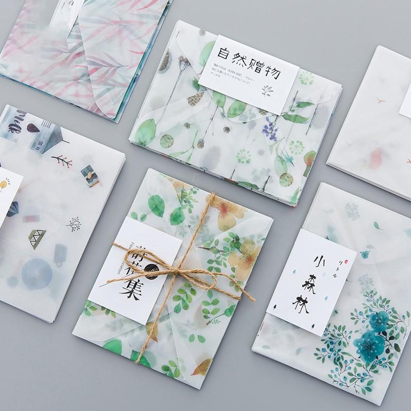 封筒 ４枚セット 手紙 ポチ袋 ナチュラル 自然 半透明 文房具 文具 ステーショナリー 事務用品 パッケージ Zak 7 おとりよせ Com 通販 Yahoo ショッピング