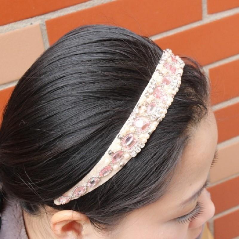ヘアバンド ヘッドバンド ピンク ビジュー フェイクパール シルバーカラー ビーズ レディース ヘアアクセサリー おしゃれ パーティ 結婚式 Zak おとりよせ Com 通販 Yahoo ショッピング