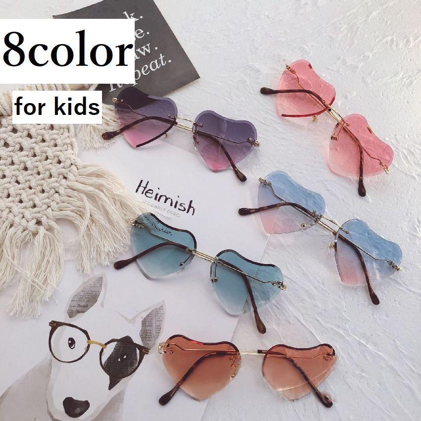 サングラス 子供用 キッズ 男の子 女の子 ハート型 紫外線対策 Uv対策 カラーレンズ グラデーション おしゃれ 可愛い Zak おとりよせ Com 通販 Yahoo ショッピング