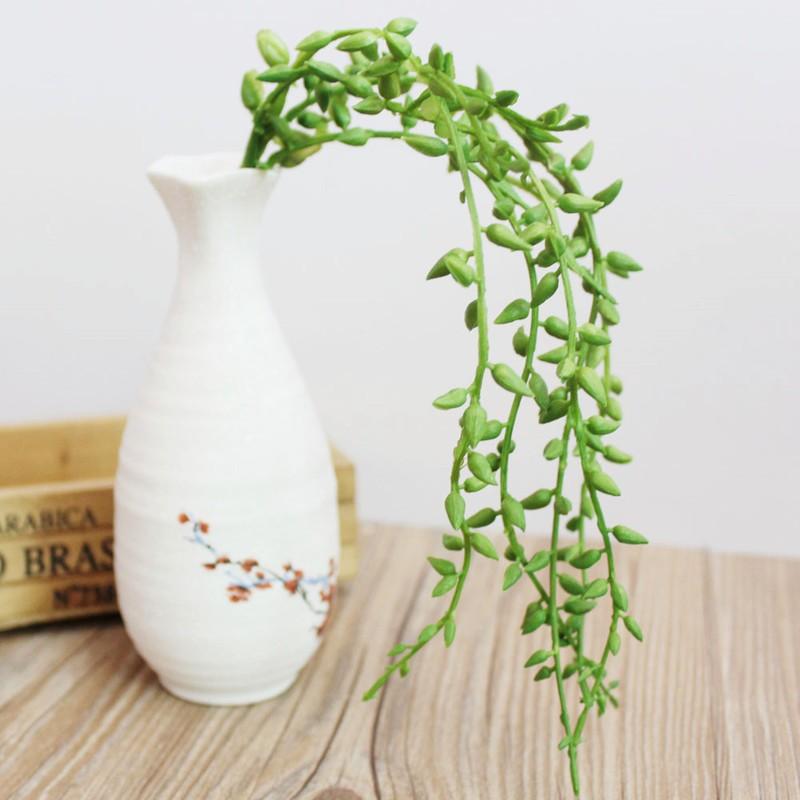 造花 フェイクグリーン 多肉植物 ミニプランツ インテリア雑貨 グリーンネックレス 室内装飾 ルームガーデニング トイレ 玄関 リビング 棚 Diy Zak おとりよせ Com 通販 Yahoo ショッピング