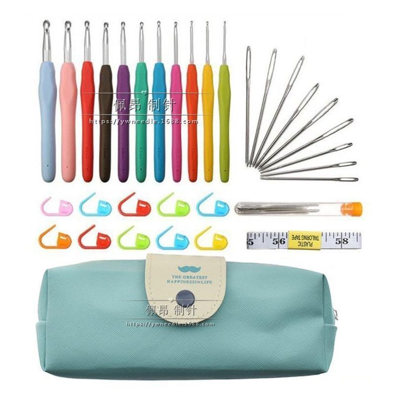 かぎ針セット 編み針セット かぎ針 編針 かぎ針編み かぎ編み セット 手芸 編み物 マフラー ブランケット 帽子 手袋 便利 持ち運び 手編み 編み Zak おとりよせ Com 通販 Yahoo ショッピング