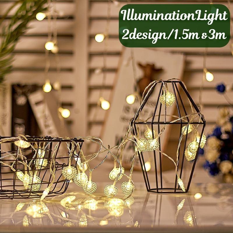ガーランドライト ジュエリーライト Ledライト 電池式 イルミネーション 1 5m 3m 電飾 デコレーション 室内装飾 おしゃれ クリスマス ハロ Zak おとりよせ Com 通販 Yahoo ショッピング