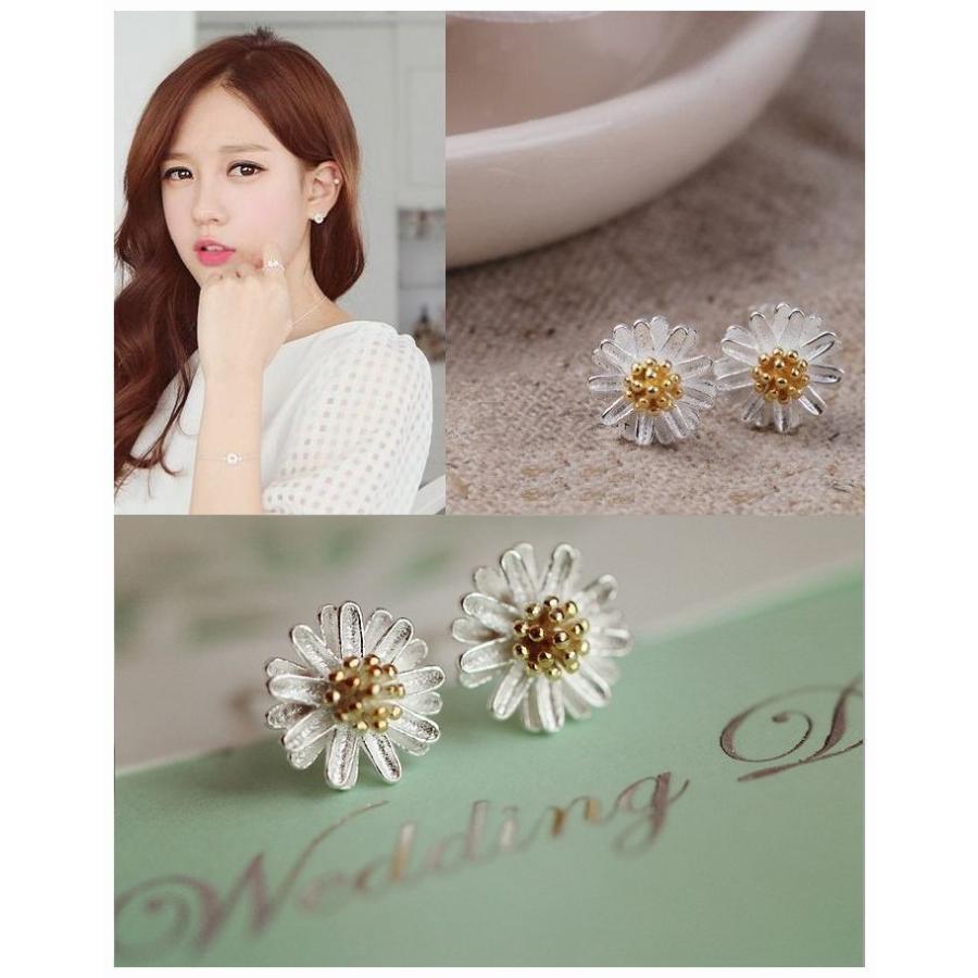 ピアス フラワー お花 デイジー ラブリー キュート おしゃれ かわいい 可愛い 女性 レディース アクセサリー ジュエリー プリティ きれい プレゼ Zak おとりよせ Com 通販 Yahoo ショッピング