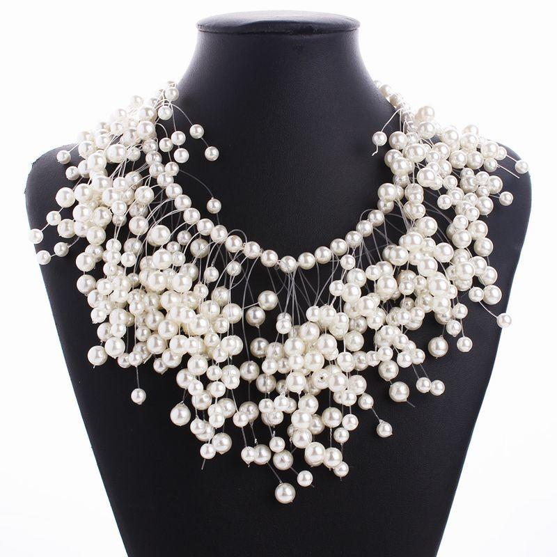 フェイクパールネックレス レディースネックレス ネックレス フェイクパール レディース アクセサリー アクセ チェーン Big ビッグ 大きめ 大きい Zak おとりよせ Com 通販 Yahoo ショッピング