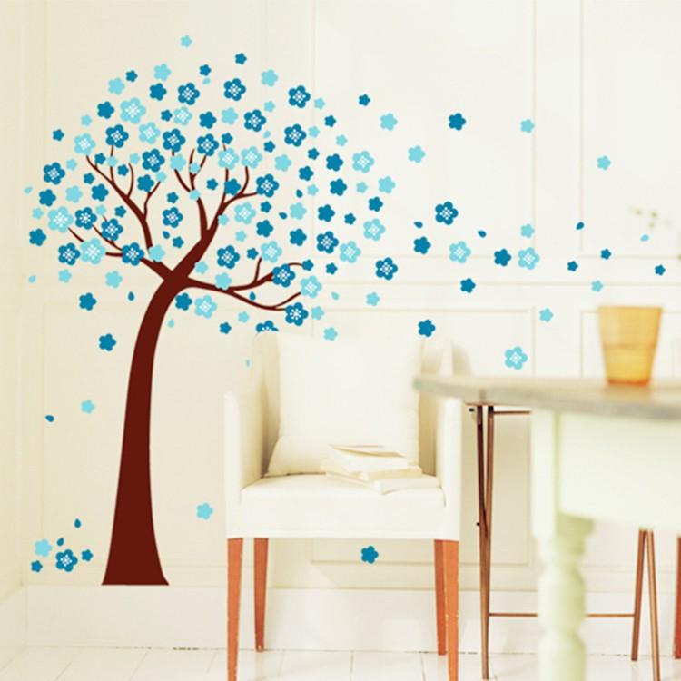 ウォールステッカー 壁紙シール 壁 花 木 はがせる 取り外し ルーム 部屋 寝室 子供部屋 壁面装飾 リビング かわいい オシャレ 小物 インテリア Zak おとりよせ Com 通販 Yahoo ショッピング