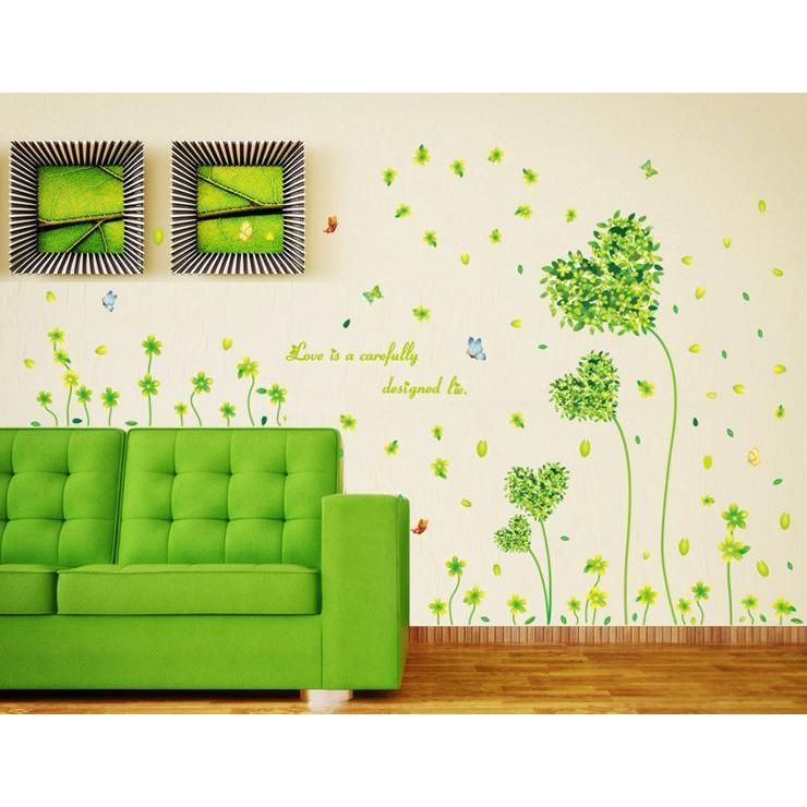 ウォールステッカー インテリア雑貨 壁紙 クローバー 緑 蝶 模様替え 寝室 リビング キッチン 子供部屋 壁 廊下 おしゃれ かわいい Zak おとりよせ Com 通販 Yahoo ショッピング