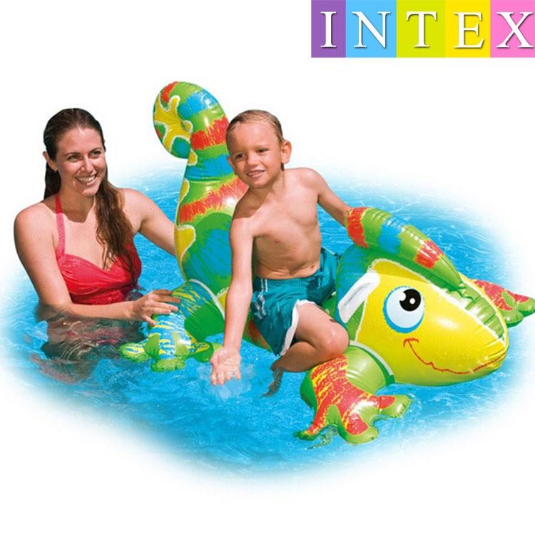 Intex カメレオンフロート 浮き具 浮き輪 ビーチフロート 浮輪 取っ手付き ボート 子供用 幼児用 うきわ ウキワ 夏 プール 海水浴 水遊び Zak おとりよせ Com 通販 Yahoo ショッピング