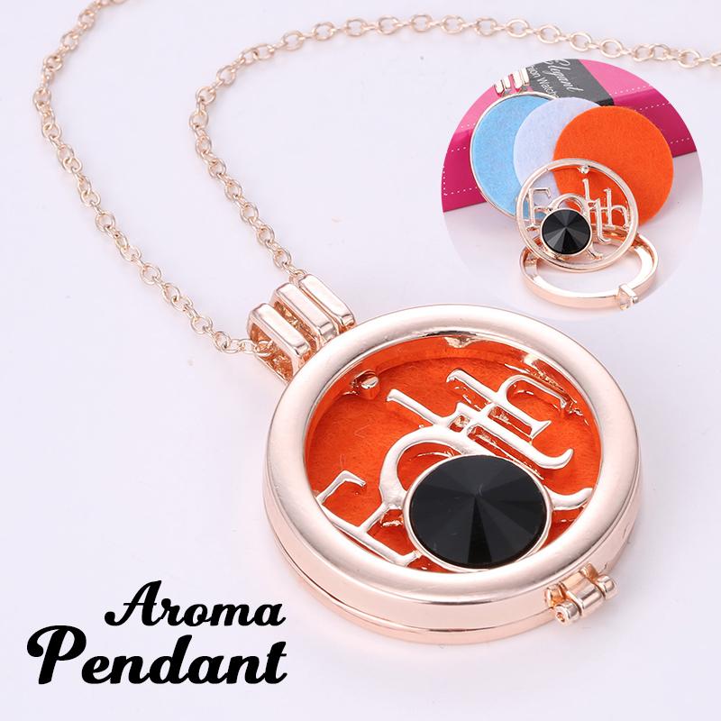 ネックレス レディース アロマペンダント アクセサリー ロゴ カラーシート付 コイン型 ラウンド型 丸 ロケットタイプ 上品 エレガント 香り 癒し Zak おとりよせ Com 通販 Yahoo ショッピング