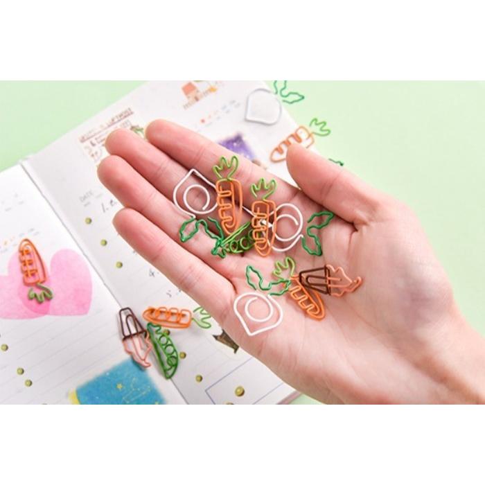クリップ ペーパークリップ 2個セット 文房具 文具 事務用品 日用品 かわいい おしゃれ 野菜 ニンジン 大根 Zak おとりよせ Com 通販 Yahoo ショッピング