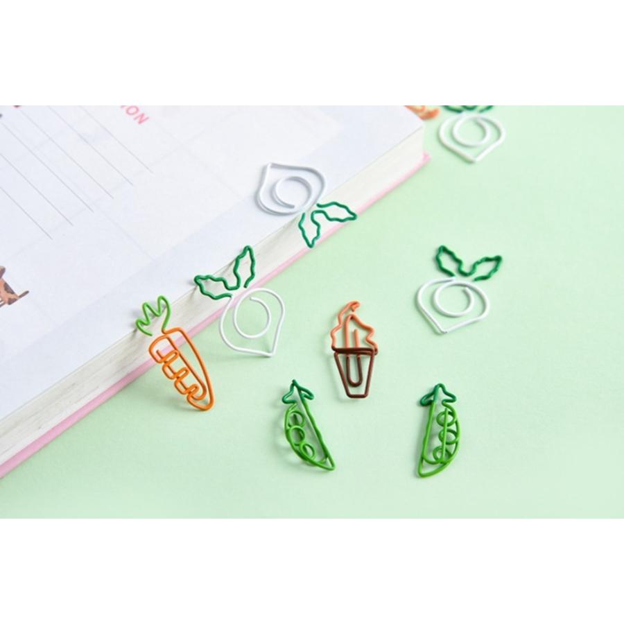 クリップ ペーパークリップ 2個セット 文房具 文具 事務用品 日用品 かわいい おしゃれ 野菜 ニンジン 大根 Zak おとりよせ Com 通販 Yahoo ショッピング