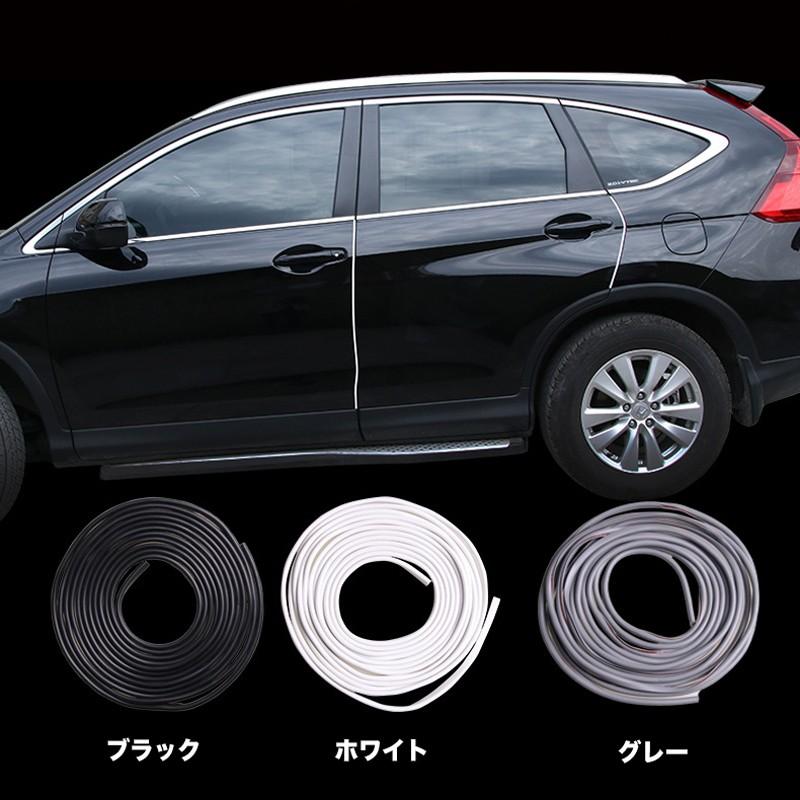 モール ドアエッジモール 傷防止 保護 ガード テープ カー用品 車 外装 ドア ドライブ アウトドア ブラック 黒 Zak おとりよせ Com 通販 Yahoo ショッピング