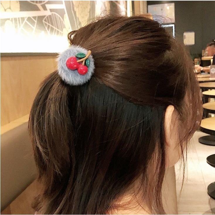 ヘアゴム ヘアアクセサリー フェイクファー チェリー レディース 女性 雑貨 ヘア小物 クリスマス デート プレゼント 贈り物 Zak おとりよせ Com 通販 Yahoo ショッピング