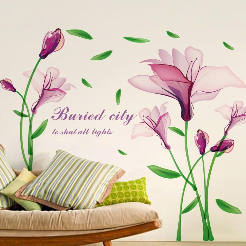 ウォールステッカー ウォールシール インテリア 家具 雑貨 装飾 リビング 居間 寝室 壁飾り 花柄 防水 おしゃれ Diy Zak おとりよせ Com 通販 Yahoo ショッピング
