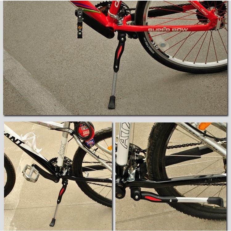 自転車 スタンド 片足