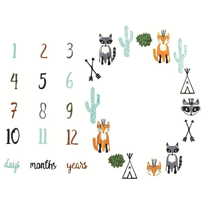 ブランケット ベビー 毛布 シーツ マット 動物柄 花冠 寝相アート お昼寝アート 撮影 マンスリーフォト 赤ちゃん インスタ 記念撮影 誕生日 バー Zak おとりよせ Com 通販 Yahoo ショッピング