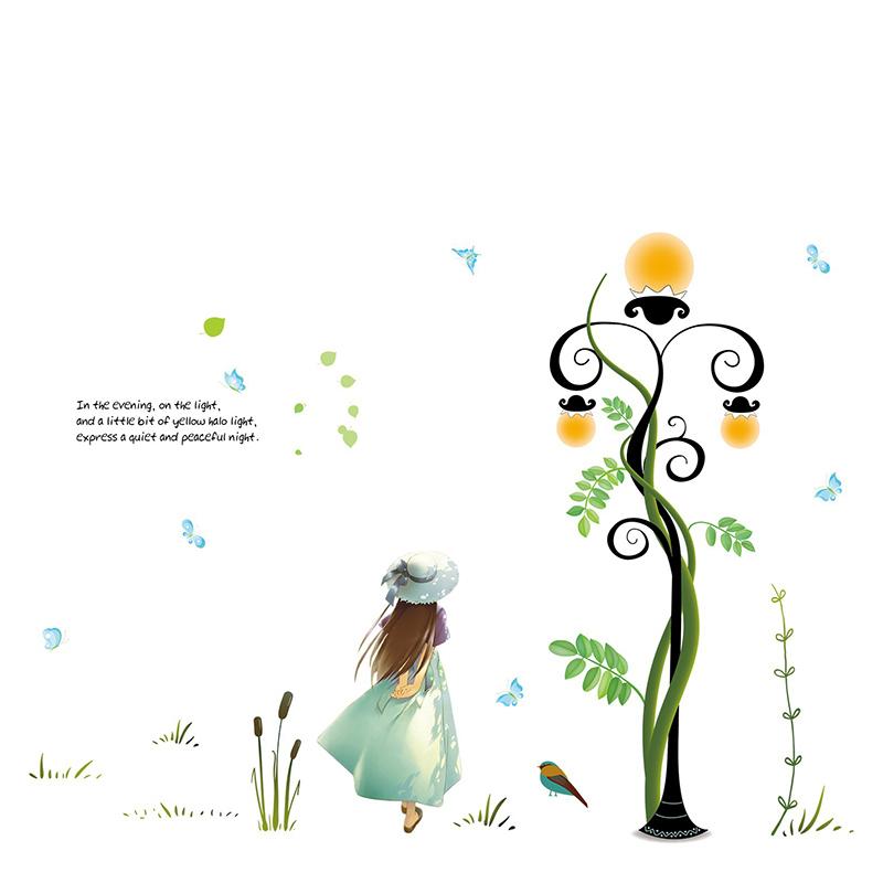 ウォールステッカー ウォールシール シール ステッカー 壁用ステッカー 装飾 壁装飾 鳥かご 鳥 女の子 英語 英字 鹿 蝶 木 子供部屋 リビング Zak おとりよせ Com 通販 Yahoo ショッピング