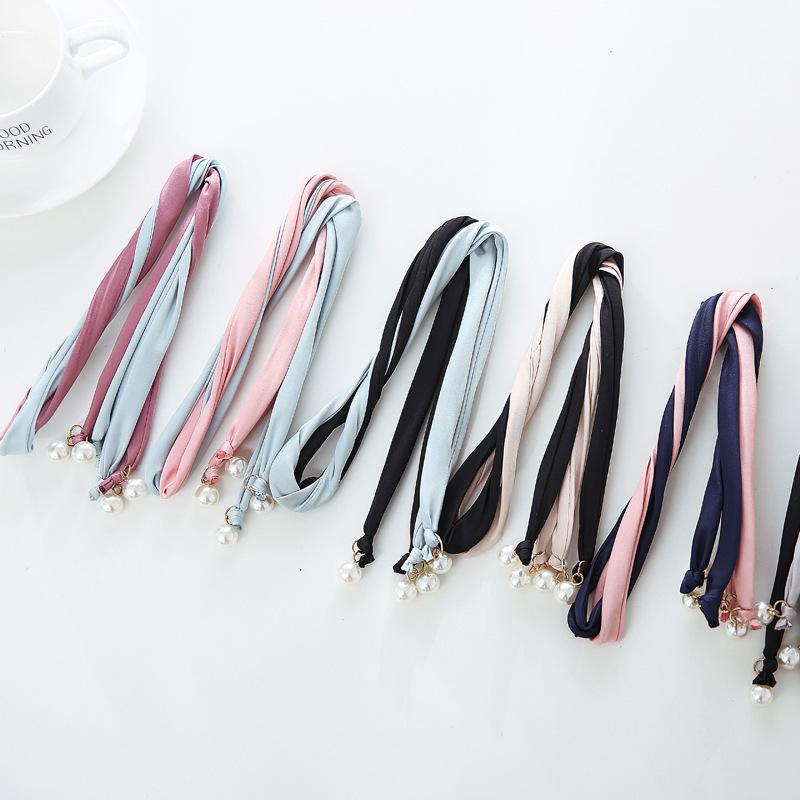 ヘアバンド 紐 アレンジ自由 可愛い 大人女子 フェイクパール カラバリ ヘアーアクセサリー ヘアーアレンジ レディース Zak 526 おとりよせ Com 通販 Yahoo ショッピング