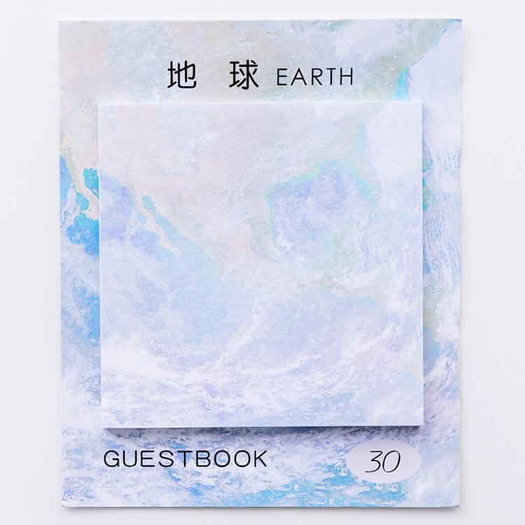 付箋 ふせん 2冊セット メモ 文房具 正方形 惑星 地球 月 火星 水星 冥王星 宇宙 おしゃれ オフィス 学校 事務用品 Zak 538 おとりよせ Com 通販 Yahoo ショッピング