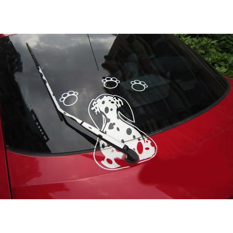 リアワイパーステッカー 犬 足跡 足あと 車用ステッカー リアワイパー用 バックワイパー用 自動車用 車用品 カー用品 外装 カーアクセサリー ドレス Zak おとりよせ Com 通販 Yahoo ショッピング