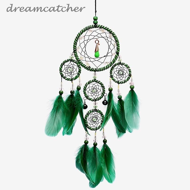ドリームキャッチャー フェザーペンダント オーナメント インテリア 窓 飾り 装飾 羽毛 羽根 ビーズ グリーン 緑 ナチュラル 手作り プレゼント Zak おとりよせ Com 通販 Yahoo ショッピング