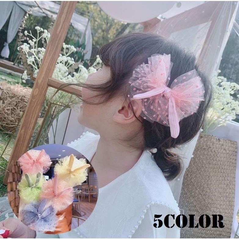 ヘアクリップ ヘアピン ヘアアクセサリー 水玉 ドット チュール ストライプ 髪留め 髪飾り 子供用 キッズ 女の子 ヘアアレンジ まとめ髪 可愛い Zak おとりよせ Com 通販 Yahoo ショッピング