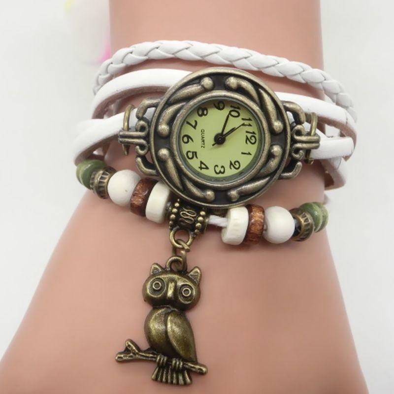 腕時計 ブレスレットウォッチ アンティーク調 レディース 多重ブレスレット風 時計 アクセサリー Zak 597 おとりよせ Com 通販 Yahoo ショッピング