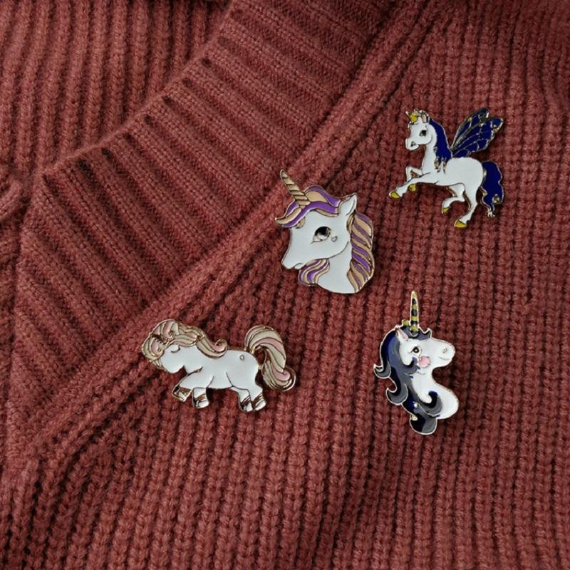 ブローチ ユニコーン ペガサス ピン レディース アクセサリー かわいい 原宿系 ブルー ピンク パープル Zak おとりよせ Com 通販 Yahoo ショッピング