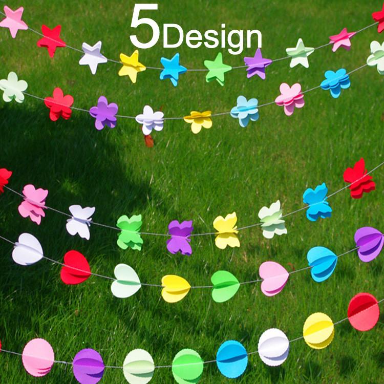 ガーランド 飾り パーティーグッズ オーナメント パーティー 誕生日会 バースデーパーティ 二次会 お祝い サプライズ 演出 装飾 飾り付け カラフル Zak おとりよせ Com 通販 Yahoo ショッピング