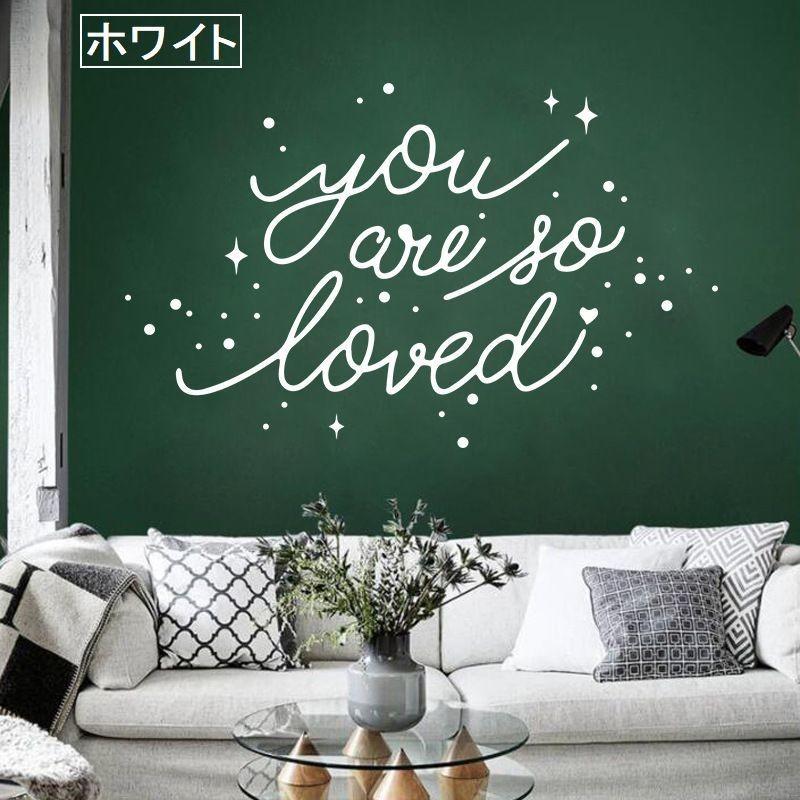 ウォールステッカー ウォールシール 転写式 壁紙シール ハート キラキラ Love 英字 英文 ウォールデコレーション 壁面装飾 インテリア ブラック Zak おとりよせ Com 通販 Yahoo ショッピング