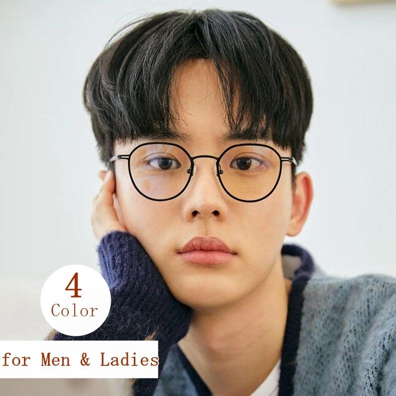 伊達眼鏡 メガネ 男女兼用 メンズ レディース ブルーライトカット パソコン眼鏡 度なしめがね ラウンド型 金属フレーム 細フレーム ユニセックス ク Zak おとりよせ Com 通販 Yahoo ショッピング