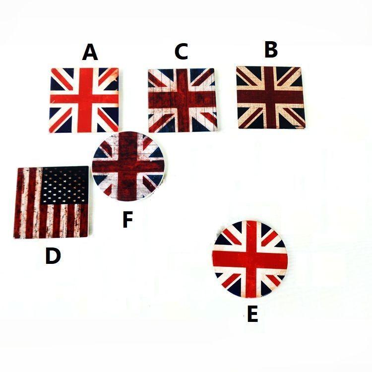 コースター 4枚組 4枚セット 星条旗 ユニオンジャック アメリカ国旗 イギリス国旗 陶磁器 正方形 円形 普段使い キッチン用品 日用品 Zak おとりよせ Com 通販 Yahoo ショッピング