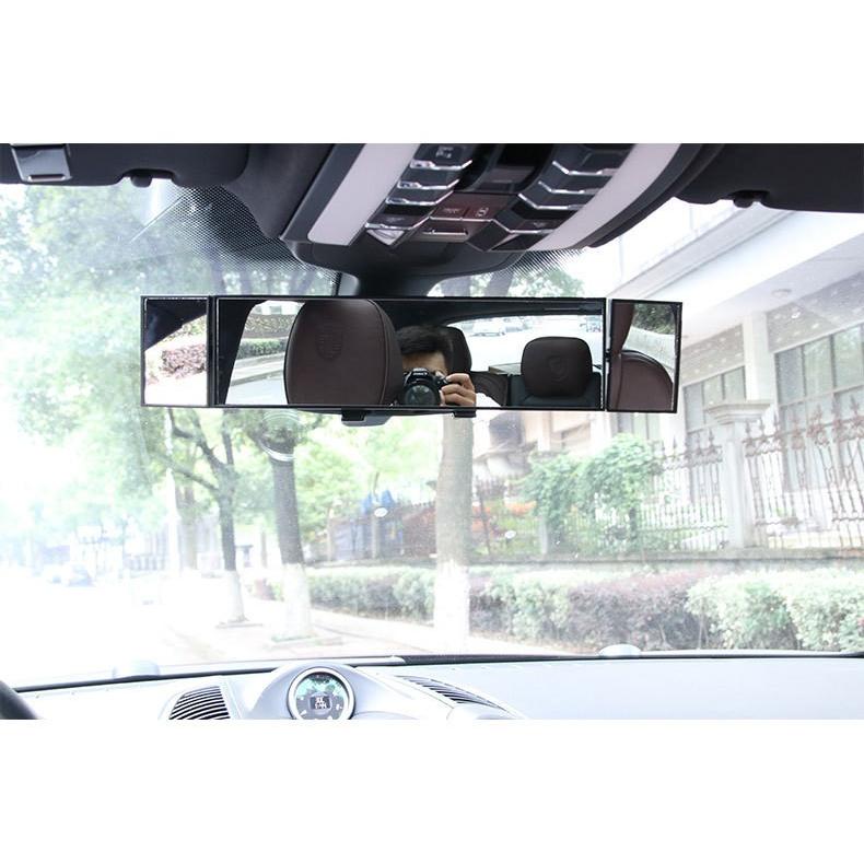 バックミラー 3フェイスルームミラー サブミラー 曲面 3面 パノラマリアビュー カー用品 カーアクセサリー 便利 事故防止 Zak 611 おとりよせ Com 通販 Yahoo ショッピング