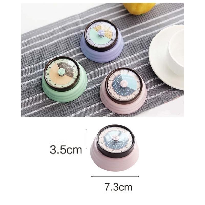 正規逆輸入品 キッチンタイマー キッチン雑貨 手回し 60分 卓上 回しやすい ラウンド 円形 カラフル おしゃれ かわいい Discoversvg Com
