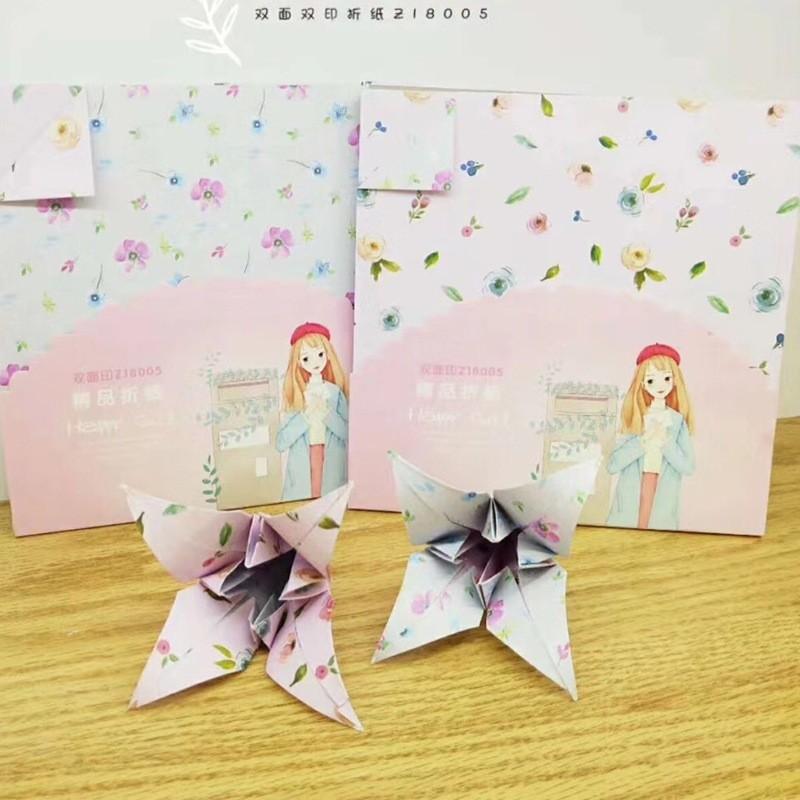 折り紙 おりがみ ペーパークラフト 工作 15センチ 両面 柄 キラキラ 花 星空 宇宙 タワー おしゃれ Zak おとりよせ Com 通販 Yahoo ショッピング