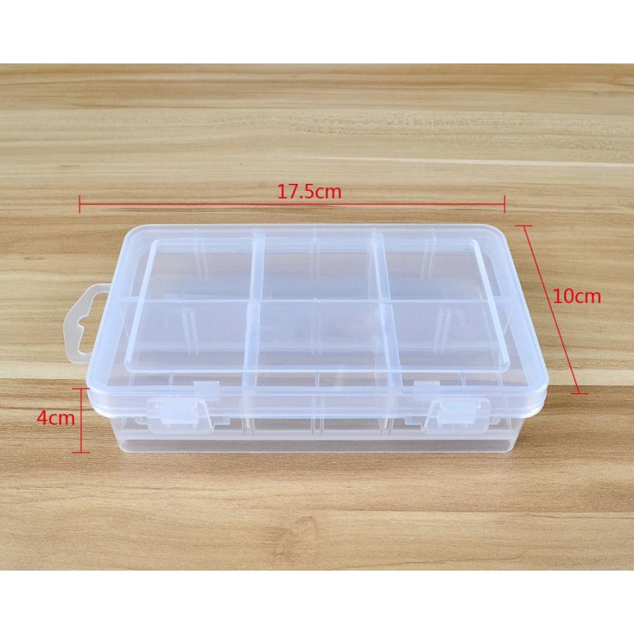 ルアーケース ケース タックルボックス クリア 小分け フックケース ツールボックス 収納 Box ルアー入れ 小物 フィッシング用品 釣具 仕切り Zak 679 おとりよせ Com 通販 Yahoo ショッピング