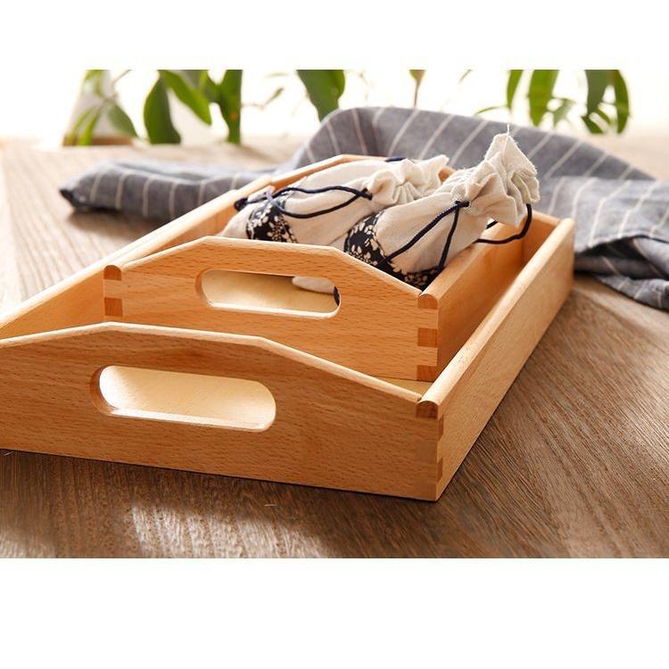 お盆 トレー トレイ キッチン用品 和風 木製 四角 スクエア 取っ手付 無地 シンプル 配膳 居酒屋 Zak おとりよせ Com 通販 Yahoo ショッピング