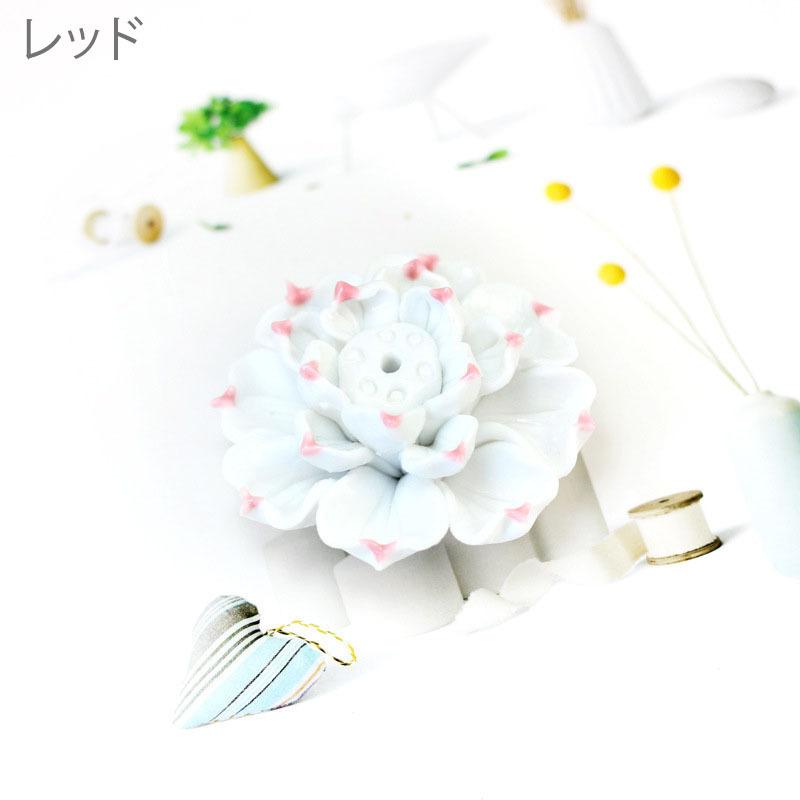 お香立て スティック型専用 香炉 イノセンスホルダー インテリア雑貨 花 蓮 桃 マーケット お 和モダンテイスト レトロ お香 牡丹 おしゃれ 癒しグッズ 上品