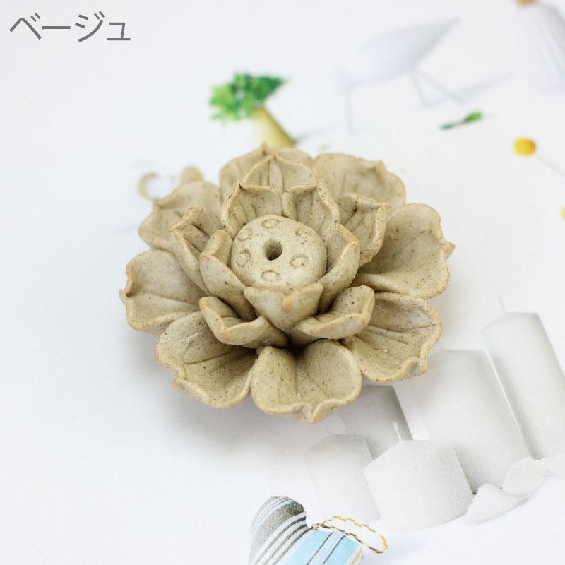 お香立て スティック型専用 香炉 イノセンスホルダー インテリア雑貨 花 蓮 桃 マーケット お 和モダンテイスト レトロ お香 牡丹 おしゃれ 癒しグッズ 上品