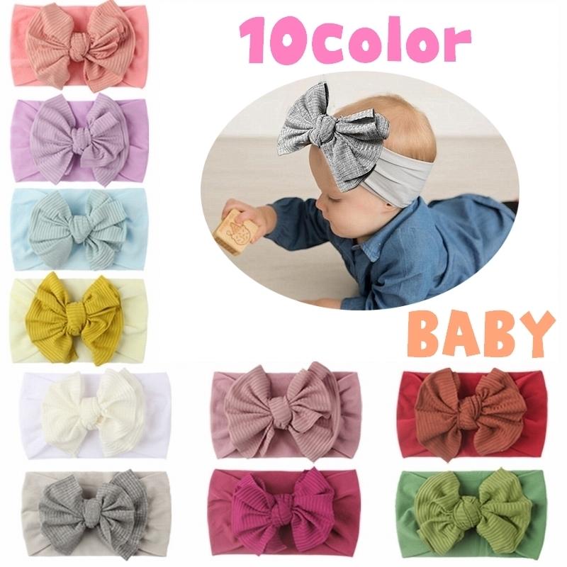 ヘアバンド ベビー 赤ちゃん 女の子 ヘアアクセサリー 子供用 新生児 ヘッドバンド リボン 無地 シンプル ファッション小物 可愛い おしゃれ 出産 92 以上節約