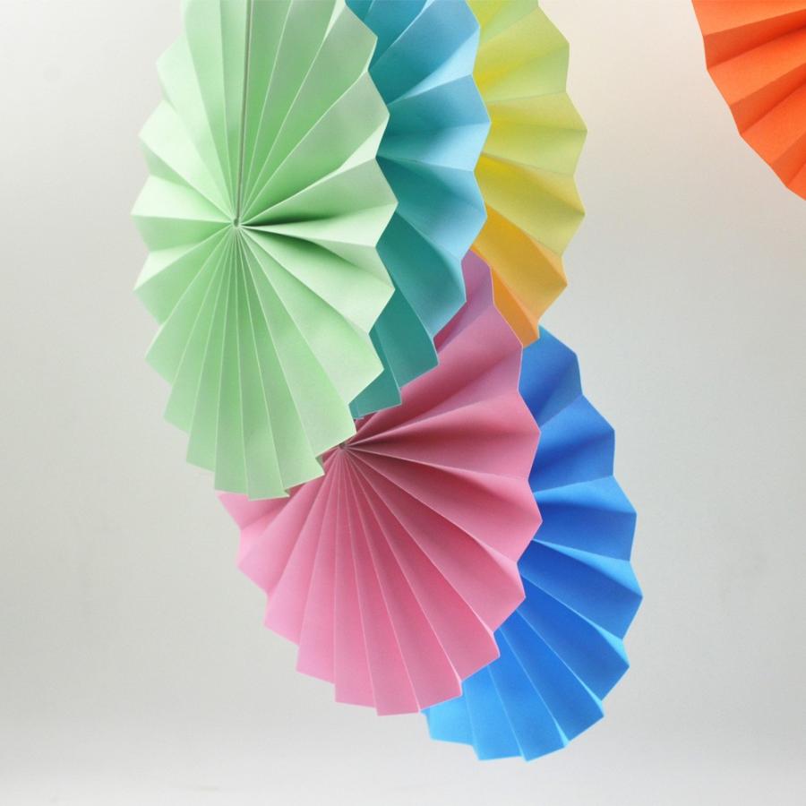 ペーパーファン 簡単 扇 花 フラワー 組み立て 6インチ 8インチ 10インチ 12インチ 14インチ パーティー イベント シンプル 単色 室内装 Zak おとりよせ Com 通販 Yahoo ショッピング