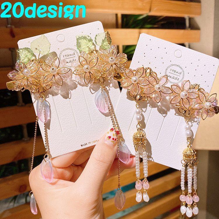 ヘアクリップ 2個セット キッズ ジュニア レディース ヘアアクセ 髪留め 髪飾り ヘアアレンジ まとめ髪 ハンドメイド風 手作り感 エキゾチック調 Zak おとりよせ Com 通販 Yahoo ショッピング