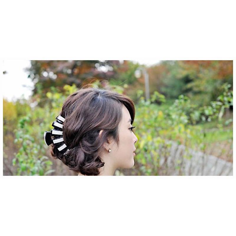 バンスクリップ 髪留め ヘアアクセサリー まとめ髪 ロングヘア 可愛い おしゃれ しっかりどめ 使いやすい 綺麗 光る 輝く お出かけ オフィス 女性 Zak おとりよせ Com 通販 Yahoo ショッピング