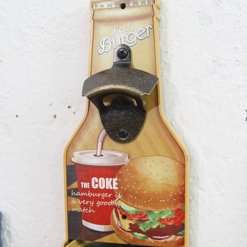 栓抜き 壁掛け オープナー ボトルオープナー おしゃれ オシャレ 壁 便利グッズ アンティーク風 レトロ調 雑貨 生活雑貨 インテリア雑貨 栓 栓ぬき Zak おとりよせ Com 通販 Yahoo ショッピング