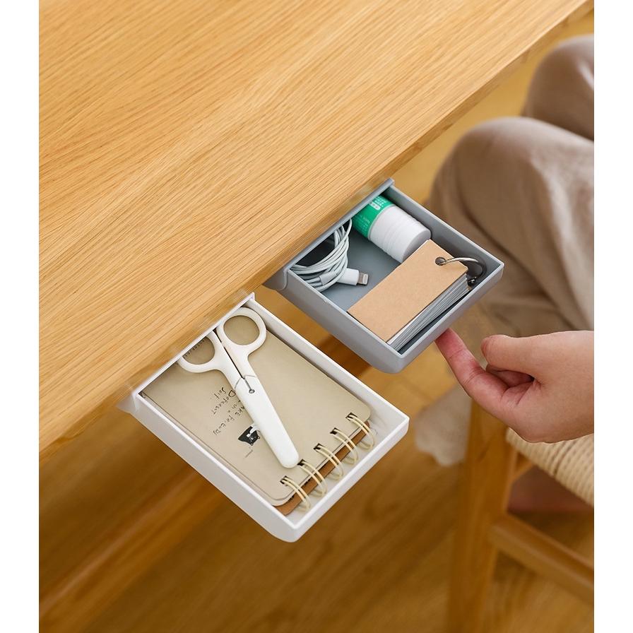 小物入れ 収納グッズ ペンボックス 文房具入れ 生活雑貨 収納 取り付け 机下 引き出しタイプ シンプル 便利 かわいい おしゃれ スッキリ 整理整頓 Zak おとりよせ Com 通販 Yahoo ショッピング