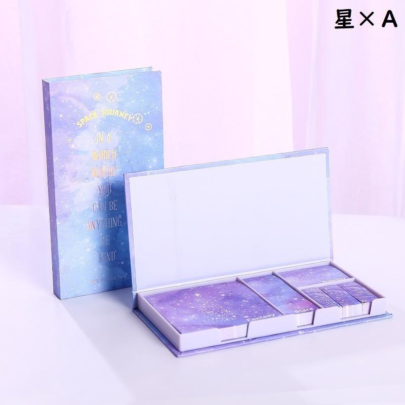 付箋紙 ふせん 6個セット 文具 文房具 事務用品 メモ 桜 花 フラワー